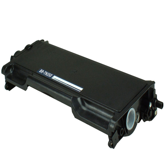Compatible Brother TN350 (TN350, TN320) Toner Cartridge, Black, 2.5K High Yield