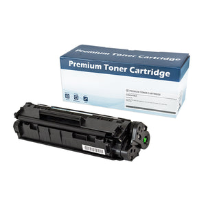 Compatible HP 12A (Q2612A) Toner Cartridge, Black, 2K Yield
