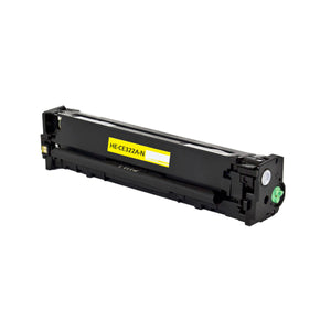 Remanufactured HP 128A (CE322A) Toner Cartridge, Yellow, 1.3K Yield