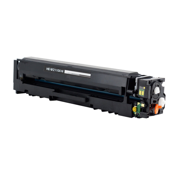 Compatible HP 206X (W2110X) Toner Cartridge, Black, 3.15K High Yield, ., With New Chip