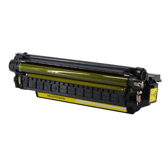 Compatible HP 657X (CF472X) Toner Cartridge, Yellow, 23K High Yield