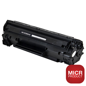 Compatible HP 85A (CE285A) MICR Toner Cartridge, Black, 1.6K Yield