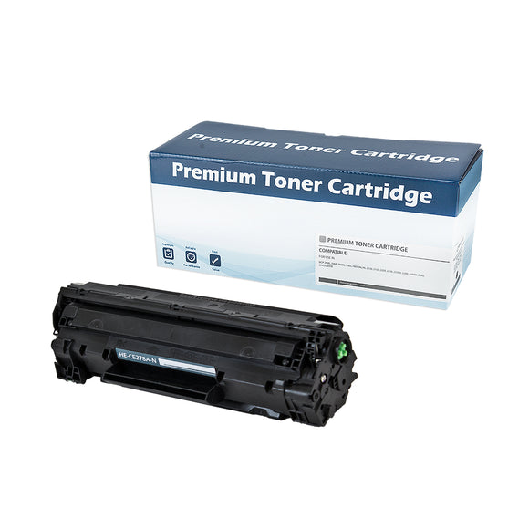 Compatible HP 78A (CE278A) Toner Cartridge, Black, 2.1K Yield