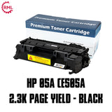 RML Certified HP 05A (CE505A) Toner Cartridge, Black