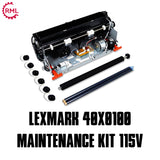 RML Certified-New Lexmark 40X0100 MAINTENANCE KIT T640 T642 T644 X642 X644 X646, 115V